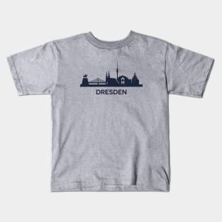 Dresden City Skyline Kids T-Shirt